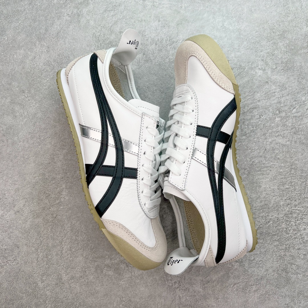 图片[3]-💰160 ＃HK纯原 Asics Onitsuka Tiger MEXICO 66 亚瑟士鬼冢虎复古经典板鞋 市场最强版本 头层小羊皮加持 海外订单工厂出品 超成熟稳定的做工品控 原装全套纸板楦头开发 原汁原味 完美呈现版型 私模正确鞋底咬花纹路 一比一鞋头弧度高度鞋身弧度 绝不口嗨 细节品控鞋型随意秒杀市面 原档咬花纹路私模大底 一个单元有六个三角形 总体形拼接呈现花瓣状 官方四联吊牌 原装Ortholite轻量化鞋垫 原盒原配 质保卡 说明书 钢印防尘纸  纸板中底带钢印 乳胶组合鞋垫 支持全方位的对比专柜 产品从款式颜色造型上体现出追求舒适和细节的完美 鞋类更是推崇手工制作的严谨与完美 融舒适性与可穿性的设计风格 注重细节的完美和别致魅力 既保持稳重 又不失轻松的时尚感 尺码：36 37 37.5 38 39 39.5 40 40.5 41.5 42 42.5 43.5 44 45 46 编码：by2936030-运动鞋