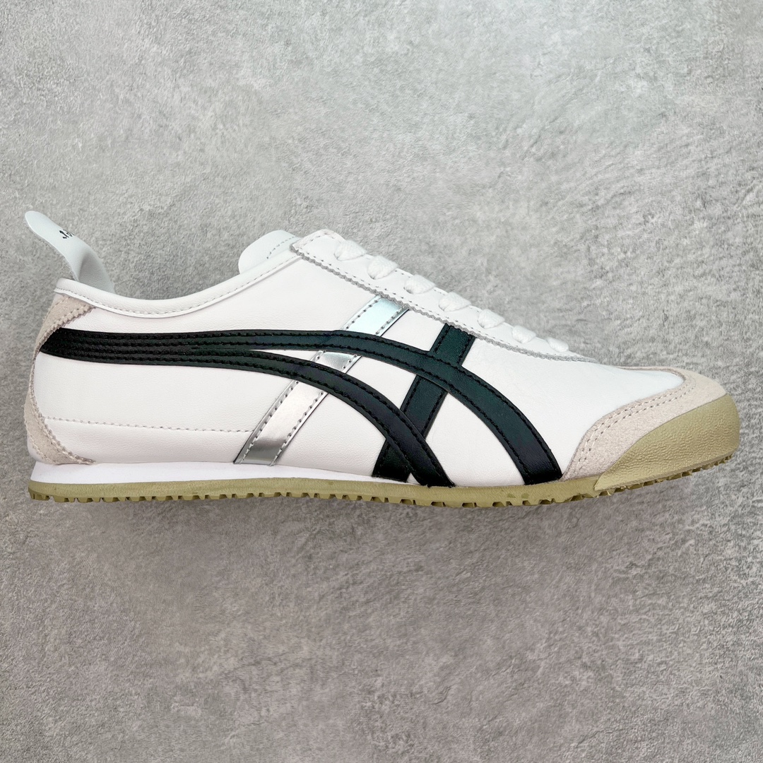 💰160 ＃HK纯原 Asics Onitsuka Tiger MEXICO 66 亚瑟士鬼冢虎复古经典板鞋 市场最强版本 头层小羊皮加持 海外订单工厂出品 超成熟稳定的做工品控 原装全套纸板楦头开发 原汁原味 完美呈现版型 私模正确鞋底咬花纹路 一比一鞋头弧度高度鞋身弧度 绝不口嗨 细节品控鞋型随意秒杀市面 原档咬花纹路私模大底 一个单元有六个三角形 总体形拼接呈现花瓣状 官方四联吊牌 原装Ortholite轻量化鞋垫 原盒原配 质保卡 说明书 钢印防尘纸  纸板中底带钢印 乳胶组合鞋垫 支持全方位的对比专柜 产品从款式颜色造型上体现出追求舒适和细节的完美 鞋类更是推崇手工制作的严谨与完美 融舒适性与可穿性的设计风格 注重细节的完美和别致魅力 既保持稳重 又不失轻松的时尚感 尺码：36 37 37.5 38 39 39.5 40 40.5 41.5 42 42.5 43.5 44 45 46 编码：by2936030-运动鞋