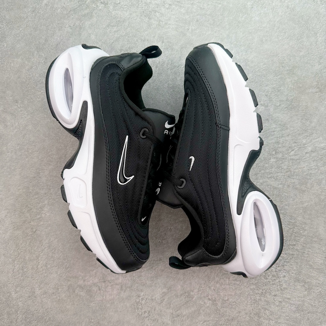 图片[3]-NK Air Max Portal 豪门系列低帮气垫百搭增高休闲运动慢跑鞋 选用网眼鞋面，脚感舒适透气。鞋舌、鞋侧及后跟处饰有品牌标识，简约大气又时尚。采用经典系带开合方式，可自由调节松紧度。泡棉中底搭载Max Air气垫，具有良好的回弹性及缓震性能。橡胶外底可防滑耐磨，提升抓地力。尺码：35.5 36 36.5 37.5 38 38.5 39 40 40.5 41 42 42.5 43 44 44.5 45-选品中心