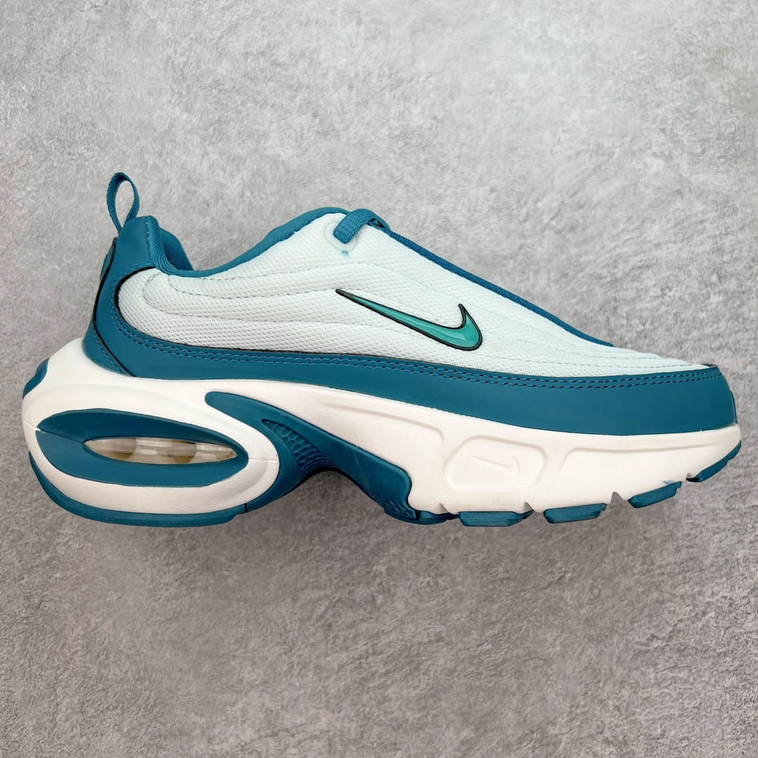 图片[2]-NK Air Max Portal 豪门系列低帮气垫百搭增高休闲运动慢跑鞋 选用网眼鞋面，脚感舒适透气。鞋舌、鞋侧及后跟处饰有品牌标识，简约大气又时尚。采用经典系带开合方式，可自由调节松紧度。泡棉中底搭载Max Air气垫，具有良好的回弹性及缓震性能。橡胶外底可防滑耐磨，提升抓地力。尺码：35.5 36 36.5 37.5 38 38.5 39 40 40.5 41 42 42.5 43 44 44.5 45-选品中心