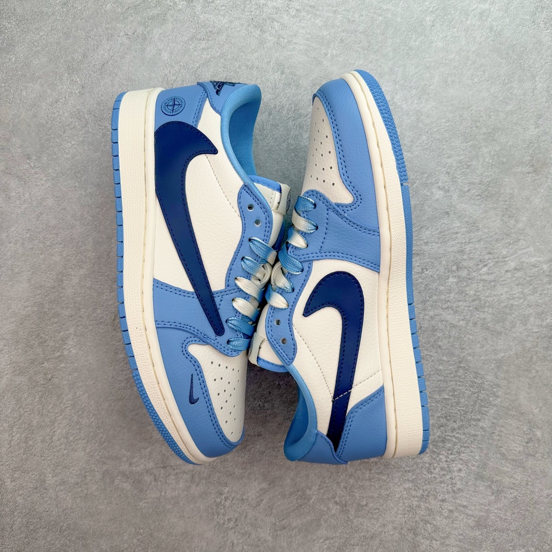 图片[3]-TS x Air Jordan AJ1 Low 倒钩低帮联名定制配色 JJ5288-009 原厂内置气垫魔块 A模大底 头层小牛皮 鞋舌AJ原厂专用牛津布+AJ专用反口珍珠布+原厂无杂质高弹内里海棉+特殊封边弹力鞋带 尺码：36 36.5 37.5 38 38.5 39 40 40.5 41 42 42.5 43 44 44.5 45 46 47.5-选品中心