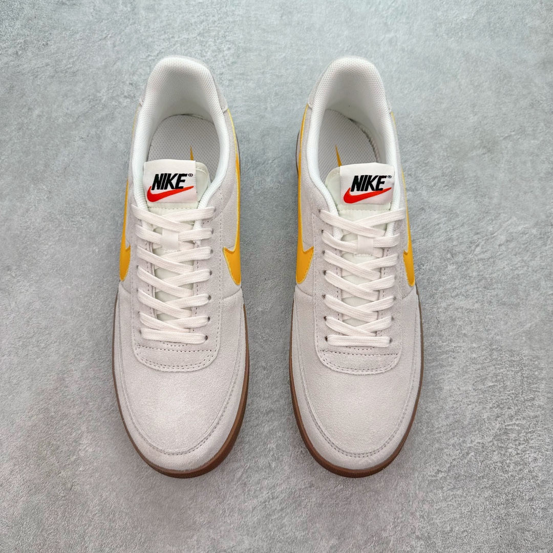 图片[2]-J.Crew x NK Killshot II Leather 联名复古板鞋 FQ8903-001 采用米白色皮革制作鞋身 Swoosh 点缀其中 最后搭载棕色生胶大底 流露出满满的复古气气息 尺码：36 36.5 37.5 38 38.5 39 40 40.5 41 42 42.5 43 44-选品中心