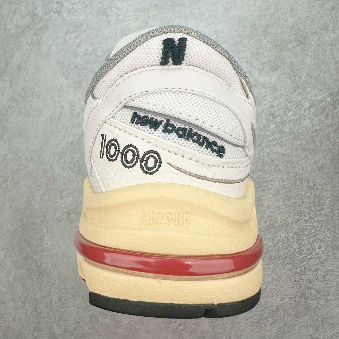 图片[8]-💰180 NB新百伦New Balance M1000 系列低帮复古老爹风休闲运动慢跑鞋 据悉，New Balance的复古鞋型M1000系列将在2024年正式回归。而自家美产创意总监Teddy Santis的AIMÉ LEON DORE也将率先推出联名1000撑撑场子，鞋款预计将在今年正式发布。New Balance1000系列作为NB最高端的鞋型，诞生于1999年，一度成为当年的热门鞋型，神似Nike Air Max95，现在看来也是一双符合潮流趋势的复古老爹鞋型。此番Teddy Santis亲自操刀，将丰富的配色和升级材质于复古的1000鞋型结合，鞋身采用米色、绿色和粉色的搭配。\”N\”字Logo也以全新的设计呈现，以1000标志性的网布和皮革材质打造，带来全新的视觉体验。后续ALD和New Balance1000的联名还将推出纯白配色，具体颜值还要等更多实物图的释出。AIMÉ LEON DORE和New Balance的多次联名一直有着超高的人气，无论是550还是1906R都有着不低的溢价，预计此番颜值不错的全新1000也会有着较高的人气。尺码：36 37 37.5 38 38.5 39.5 40 40.5 41.5 42 42.5 43 44 44.5 45 编码：Cby2936050-运动鞋