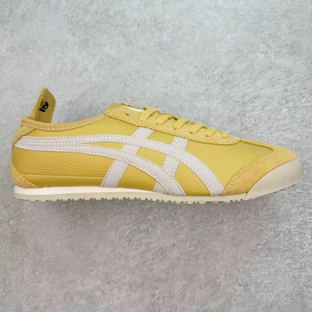 💰120 Asics Onitsuka Tiger MEXICO 66 亚瑟士鬼冢虎复古经典板鞋 市场王者选手 海外订单工厂出品 长期生产补货永不断码 超成熟稳定的做工品控  原装全套纸板楦头开发 原汁原味 完美呈现版型 私模正确鞋底咬花纹路 一比一鞋头弧度高度鞋身弧度 绝不口嗨 细节品控鞋型随意秒杀市面 原档咬花纹路私模大底 一个单元有六个三角形 总体形拼接呈现花瓣状 官方四联吊牌 原装Ortholite轻量化鞋垫 原盒原配 质保卡 说明书 钢印防尘纸  纸板中底带钢印 乳胶组合鞋垫 支持全方位的对比专柜 产品从款式颜色造型上体现出追求舒适和细节的完美 鞋类更是推崇手工制作的严谨与完美 融舒适性与可穿性的设计风格 注重细节的完美和别致魅力 既保持稳重 又不失轻松的时尚感 尺码：36 37 37.5 38 39 39.5 40 40.5 41.5 42 42.5 43.5 44 45 编码：Sby1936090-运动鞋