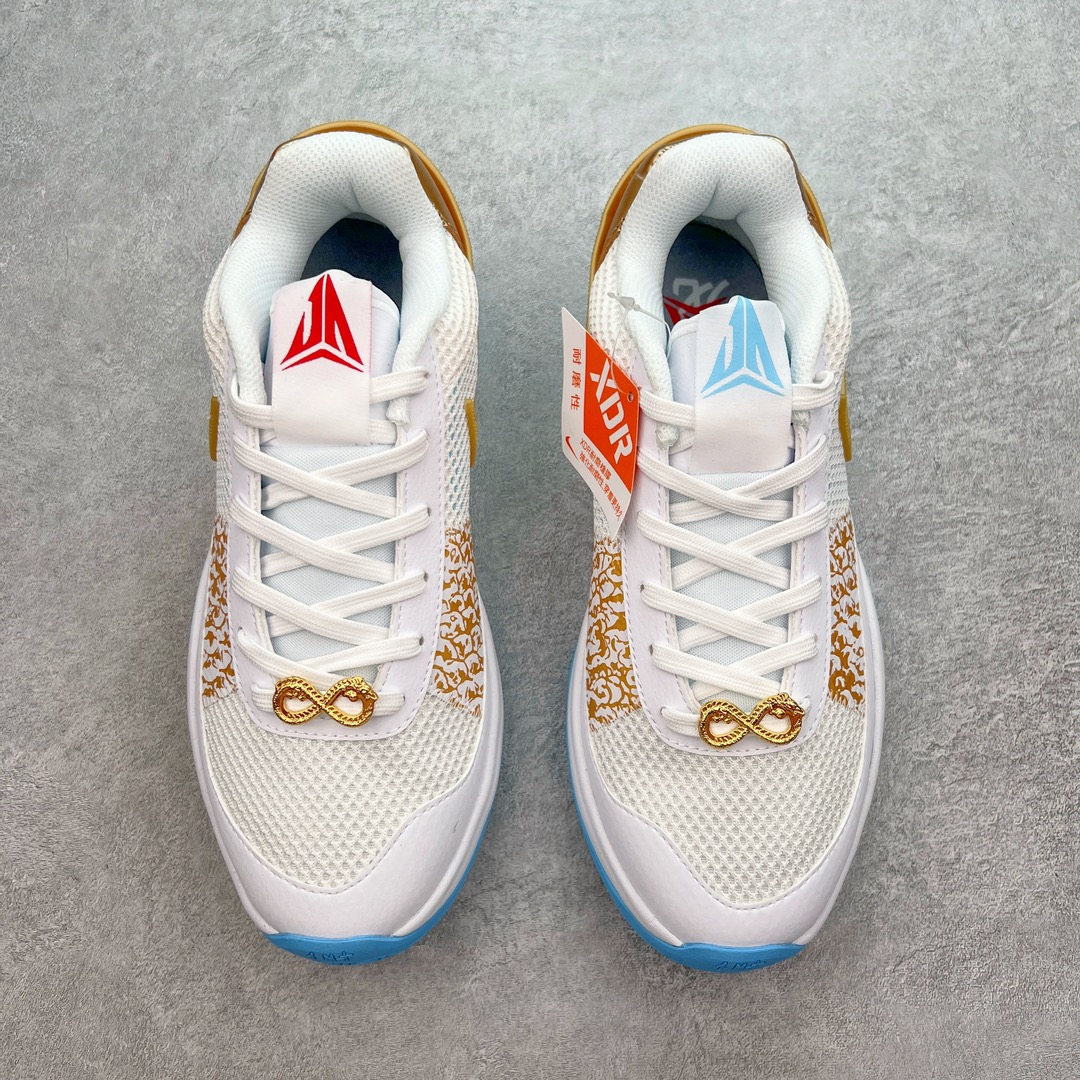 图片[2]-＃CK NK Zoom JA 1 EP 莫兰特一代低帮休闲运动篮球鞋 采用透气轻量网织鞋面材质 配置两枚圆形Zoom Air纤维气垫及后掌缓震泡棉材质 分段式结构防滑橡胶外底 尺码 39 40 40.5 41 42 42.5 43 44 44.5 45 46 47.5-选品中心