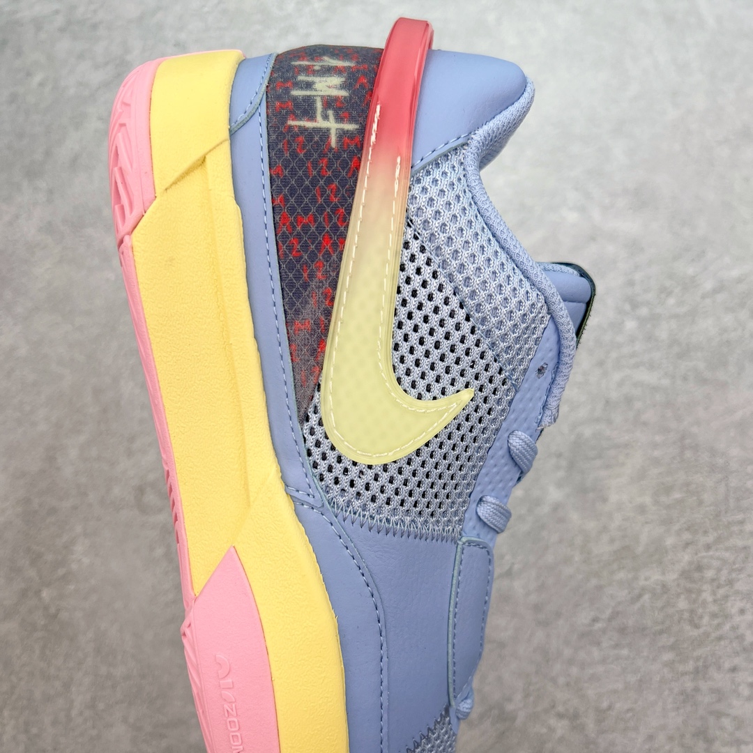 图片[6]-＃CK NK Zoom JA 1 EP 莫兰特一代低帮休闲运动篮球鞋 采用透气轻量网织鞋面材质 配置两枚圆形Zoom Air纤维气垫及后掌缓震泡棉材质 分段式结构防滑橡胶外底 尺码 39 40 40.5 41 42 42.5 43 44 44.5 45 46 47.5-选品中心