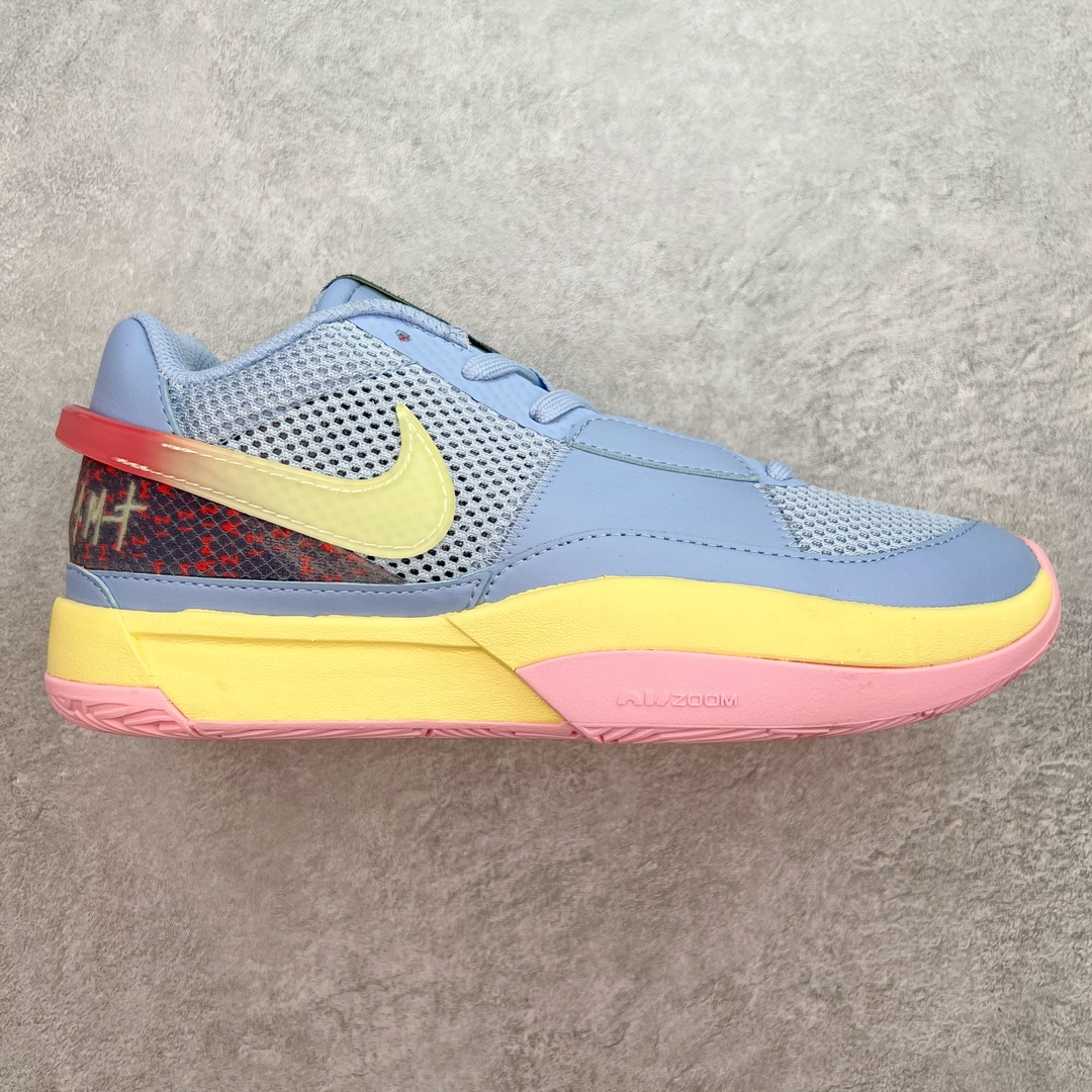 ＃CK NK Zoom JA 1 EP 莫兰特一代低帮休闲运动篮球鞋 采用透气轻量网织鞋面材质 配置两枚圆形Zoom Air纤维气垫及后掌缓震泡棉材质 分段式结构防滑橡胶外底 尺码 39 40 40.5 41 42 42.5 43 44 44.5 45 46 47.5-选品中心