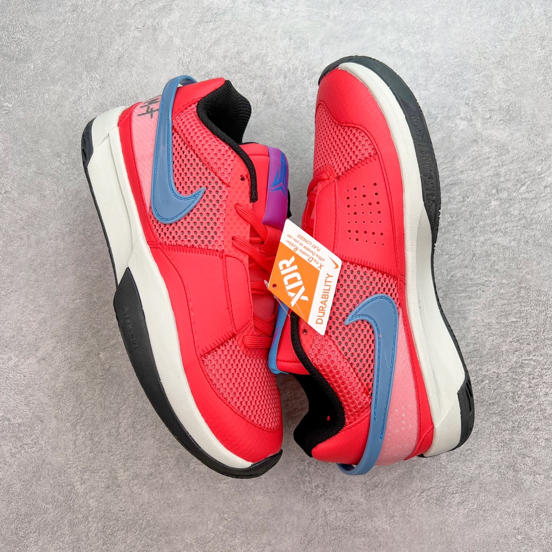 图片[3]-＃CK NK Zoom JA 1 EP 莫兰特一代低帮休闲运动篮球鞋 采用透气轻量网织鞋面材质 配置两枚圆形Zoom Air纤维气垫及后掌缓震泡棉材质 分段式结构防滑橡胶外底 尺码 39 40 40.5 41 42 42.5 43 44 44.5 45 46 47.5-选品中心