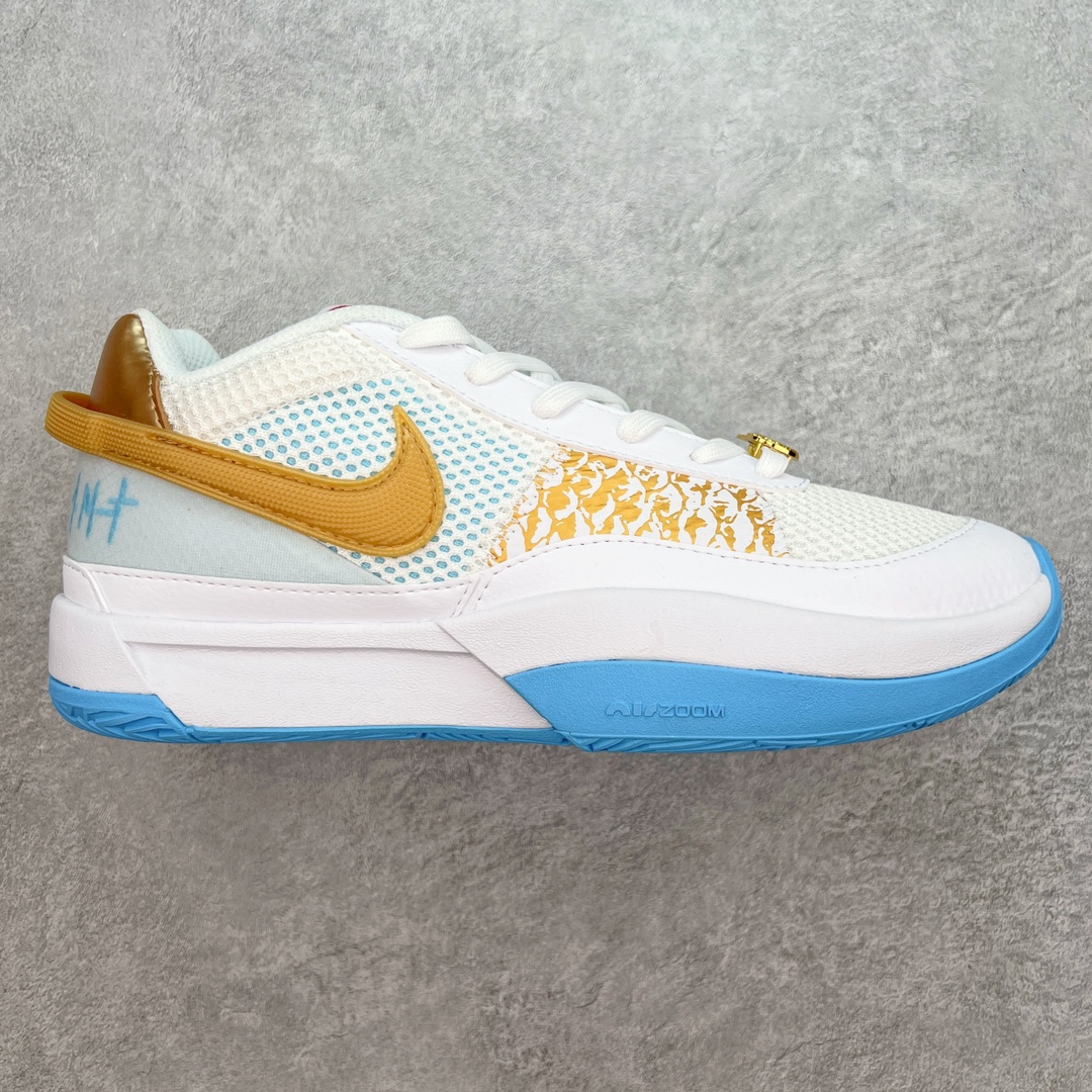 图片[4]-＃CK NK Zoom JA 1 EP 莫兰特一代低帮休闲运动篮球鞋 采用透气轻量网织鞋面材质 配置两枚圆形Zoom Air纤维气垫及后掌缓震泡棉材质 分段式结构防滑橡胶外底 尺码 39 40 40.5 41 42 42.5 43 44 44.5 45 46 47.5-选品中心