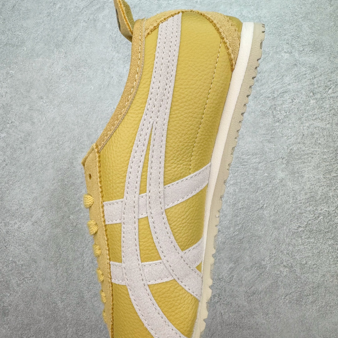 图片[7]-💰120 Asics Onitsuka Tiger MEXICO 66 亚瑟士鬼冢虎复古经典板鞋 市场王者选手 海外订单工厂出品 长期生产补货永不断码 超成熟稳定的做工品控  原装全套纸板楦头开发 原汁原味 完美呈现版型 私模正确鞋底咬花纹路 一比一鞋头弧度高度鞋身弧度 绝不口嗨 细节品控鞋型随意秒杀市面 原档咬花纹路私模大底 一个单元有六个三角形 总体形拼接呈现花瓣状 官方四联吊牌 原装Ortholite轻量化鞋垫 原盒原配 质保卡 说明书 钢印防尘纸  纸板中底带钢印 乳胶组合鞋垫 支持全方位的对比专柜 产品从款式颜色造型上体现出追求舒适和细节的完美 鞋类更是推崇手工制作的严谨与完美 融舒适性与可穿性的设计风格 注重细节的完美和别致魅力 既保持稳重 又不失轻松的时尚感 尺码：36 37 37.5 38 39 39.5 40 40.5 41.5 42 42.5 43.5 44 45 编码：Sby1936090-运动鞋