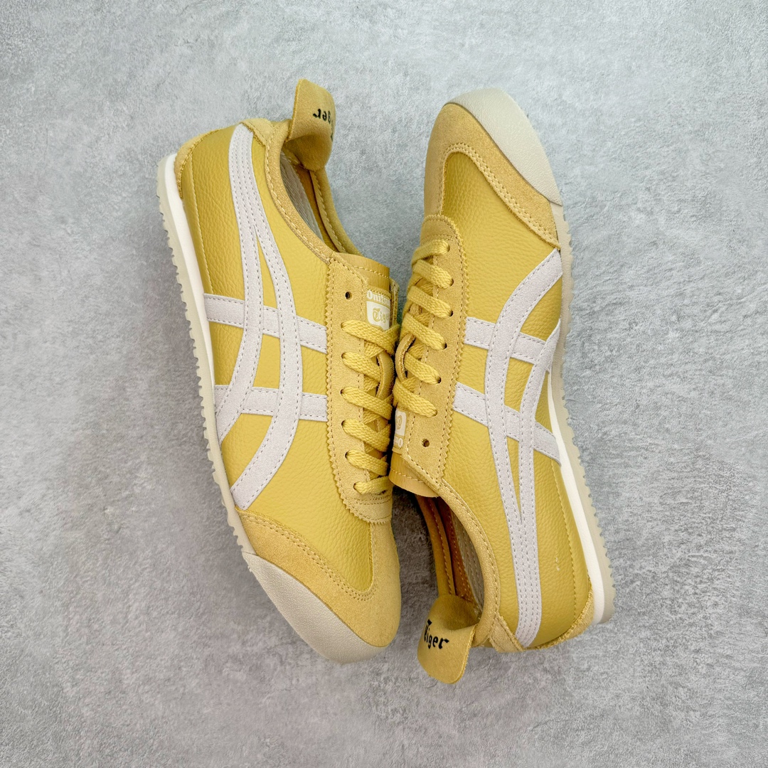 图片[3]-💰120 Asics Onitsuka Tiger MEXICO 66 亚瑟士鬼冢虎复古经典板鞋 市场王者选手 海外订单工厂出品 长期生产补货永不断码 超成熟稳定的做工品控  原装全套纸板楦头开发 原汁原味 完美呈现版型 私模正确鞋底咬花纹路 一比一鞋头弧度高度鞋身弧度 绝不口嗨 细节品控鞋型随意秒杀市面 原档咬花纹路私模大底 一个单元有六个三角形 总体形拼接呈现花瓣状 官方四联吊牌 原装Ortholite轻量化鞋垫 原盒原配 质保卡 说明书 钢印防尘纸  纸板中底带钢印 乳胶组合鞋垫 支持全方位的对比专柜 产品从款式颜色造型上体现出追求舒适和细节的完美 鞋类更是推崇手工制作的严谨与完美 融舒适性与可穿性的设计风格 注重细节的完美和别致魅力 既保持稳重 又不失轻松的时尚感 尺码：36 37 37.5 38 39 39.5 40 40.5 41.5 42 42.5 43.5 44 45 编码：Sby1936090-运动鞋