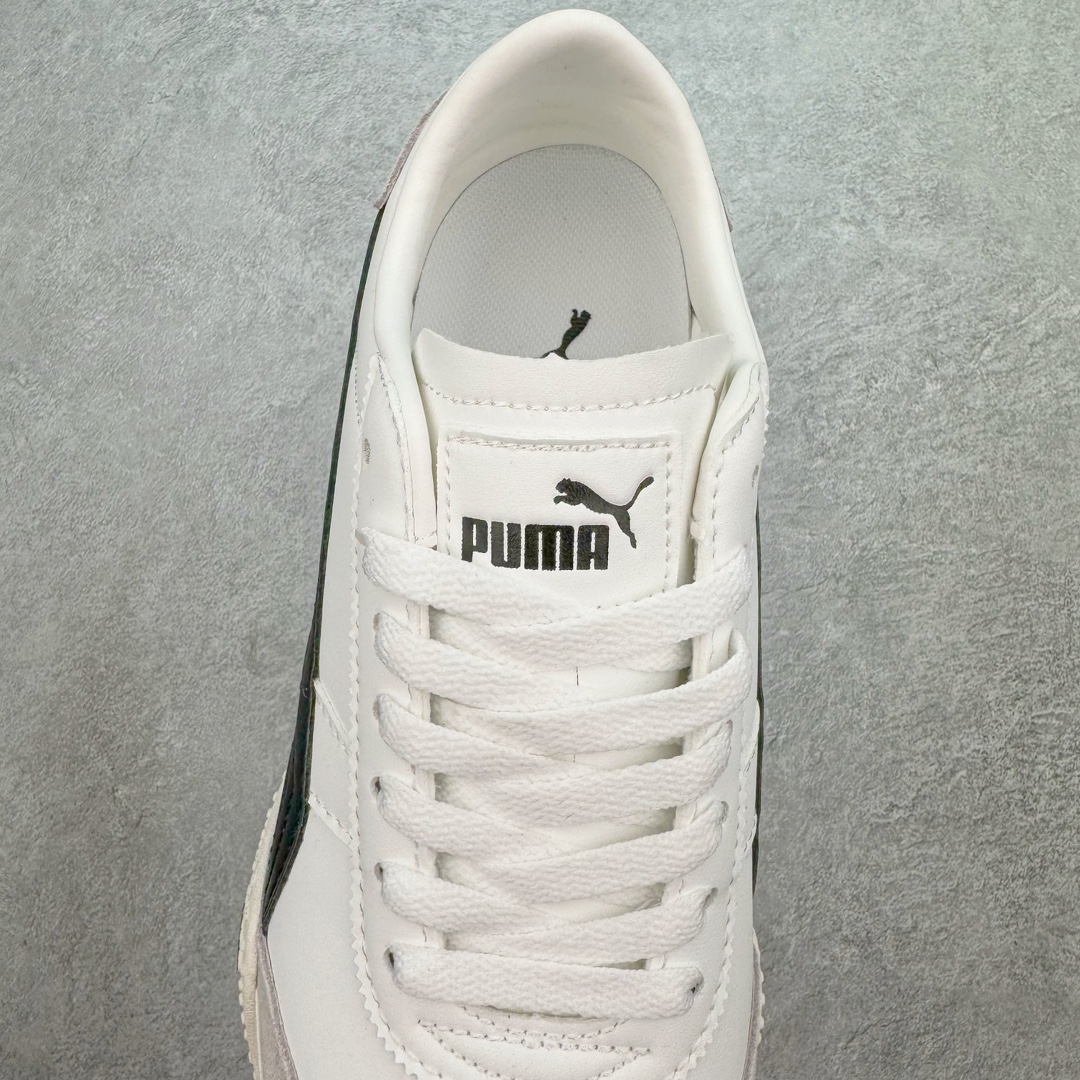 图片[5]-💰140 PUMA Bella UT Low 彪马贝拉UT系列低帮薄底德训复古风经典百搭休闲慢跑鞋 继将 Speedcat OG 带回后，近日 Puma 再以品牌档案室的经典鞋型 Bella OG 为蓝本，推出契合时下薄底球鞋趋势的 Bella UT 鞋款。自 21 世纪初问世以来，Bella OG 鞋型以其独特的薄底设计和上翻外底设计收获了众多年轻拥趸，更是 PUMA DNA 中不可磨灭的经典。此番重新推出的 Bella UT 鞋款，整体鞋面采用上乘皮革材质，并延续 Formstrip 设计语言；鞋头处采用精致的包头设计，搭配麂皮材质提升质感；鞋底部分保留 Bella 鞋款标志性的薄底和点状橡胶外底，上翘的设计包裹鞋面；鞋舌与鞋跟分别点缀美洲狮 Logo 与品牌字母 Logo。值得一提的是，本次 Bella UT 鞋款搭载 SOFTFOAM+ 鞋垫，兼顾美学设计与穿着舒适度。而配色上则提供白、黄、蓝、银、粉五款颜色。尺码：35.5 36 37 37.5 38 39 39.5 40 40.5 41 42 42.5 43 44 44.5 45 编码：Bby2936010-运动鞋