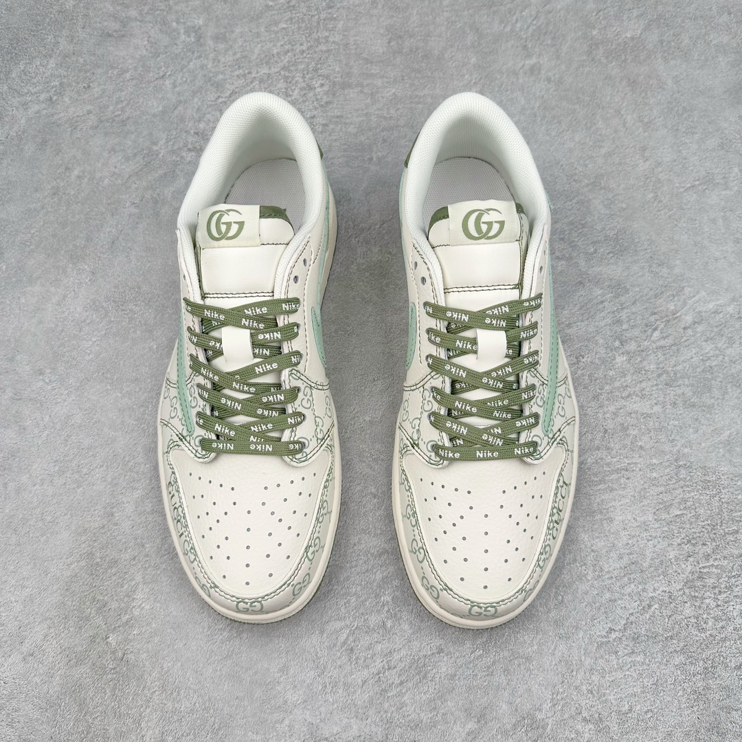 图片[2]-TS x Air Jordan AJ1 Low 倒钩低帮联名定制配色 JJ5288-010 原厂内置气垫魔块 A模大底 头层小牛皮 鞋舌AJ原厂专用牛津布+AJ专用反口珍珠布+原厂无杂质高弹内里海棉+特殊封边弹力鞋带 尺码：36 36.5 37.5 38 38.5 39 40 40.5 41 42 42.5 43 44 44.5 45 46 47.5-选品中心