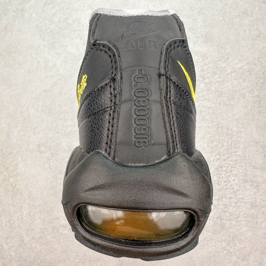 图片[8]-＃MX版 NK Air Max 95 复古减震气垫跑鞋 FB2709-003 经典重温 外单专供大厂出品 品质稳定 一百余色 终端操作 鞋款设计灵感源于人体构造 中底设计基于人体的脊柱构造 是整体设计的核心 尼龙孔眼代表了肋骨 而分层式面板和网眼象征着肌肉纤维和肉体组织 Air Max 95采用了两个独立的吹塑成型的Air-Sole单元 并首次在前掌使用可视化气垫设计 Swoosh logo夜当作一个 点符号放在了鞋子的后帮位置 20年的发展让 AIR MAX 95有了不同的故事 20年后再度面向世人的时候 焕然一新的面貌 让人有了另外一种清新脱俗的感觉 尺码：39 40 40.5 41 42 42.5 43 44 44.5 45 46 47.5 48-选品中心