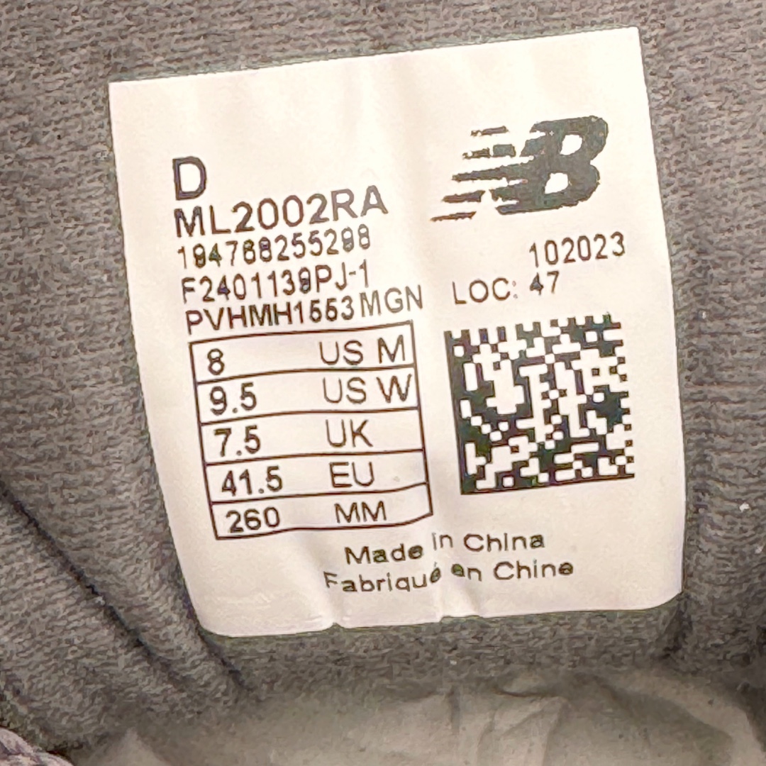 图片[11]-＃G版纯原 New Balance ML2002RA 新百伦潮流复古织物皮革减震防滑耐磨轻便低帮跑步鞋 中灰 基于市场现有版本全新升级调整 NB市场最强产物 全套原楦原纸板原厂数据开发 全鞋电脑针车加持 原厂网布 原装进口头层翻毛皮料正确绒感卡色 正确中底拉帮中底网布细节 一比一手工擦旧效果 冲裁组合 匠心打造 耗时两个月开发完成 工艺极其复杂难度可想而知 新开独立私模大底 全网唯一正确做旧组合大底 高端零售专供产物 尺码：36 37 37.5 38 38.5 39.5 40 40.5 41.5 42 42.5 43 44 44.5 45 45.5 46.5 47-选品中心