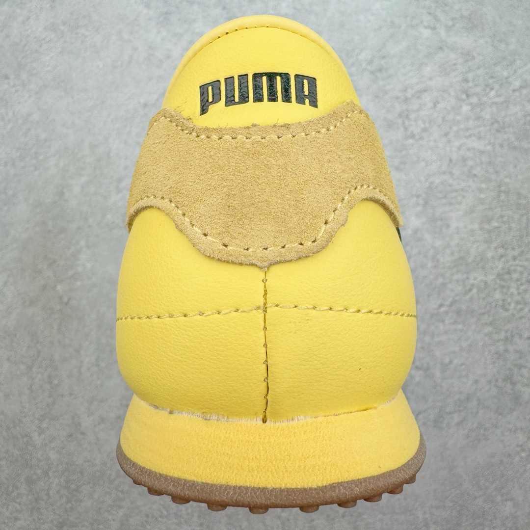 图片[8]-＃GX PUMA Bella UT Low 彪马贝拉UT系列低帮薄底德训复古风经典百搭休闲慢跑鞋 继将 Speedcat OG 带回后，近日 Puma 再以品牌档案室的经典鞋型 Bella OG 为蓝本，推出契合时下薄底球鞋趋势的 Bella UT 鞋款。自 21 世纪初问世以来，Bella OG 鞋型以其独特的薄底设计和上翻外底设计收获了众多年轻拥趸，更是 PUMA DNA 中不可磨灭的经典。此番重新推出的 Bella UT 鞋款，整体鞋面采用上乘皮革材质，并延续 Formstrip 设计语言；鞋头处采用精致的包头设计，搭配麂皮材质提升质感；鞋底部分保留 Bella 鞋款标志性的薄底和点状橡胶外底，上翘的设计包裹鞋面；鞋舌与鞋跟分别点缀美洲狮 Logo 与品牌字母 Logo。值得一提的是，本次 Bella UT 鞋款搭载 SOFTFOAM+ 鞋垫，兼顾美学设计与穿着舒适度。而配色上则提供白、黄、蓝、银、粉五款颜色。尺码：35.5 36 37 37.5 38 39 39.5 40 40.5 41 42 42.5 43 44 44.5 45-选品中心