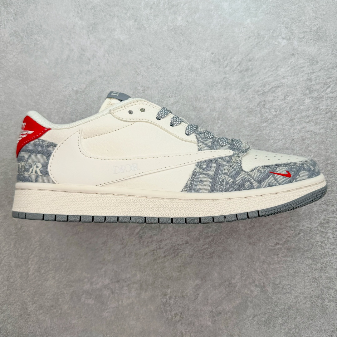 TS x Air Jordan AJ1 Low 倒钩低帮联名定制配色 XY2688-113 原厂内置气垫魔块 A模大底 头层小牛皮 鞋舌AJ原厂专用牛津布+AJ专用反口珍珠布+原厂无杂质高弹内里海棉+特殊封边弹力鞋带 尺码：36 36.5 37.5 38 38.5 39 40 40.5 41 42 42.5 43 44 44.5 45 46 47.5-选品中心