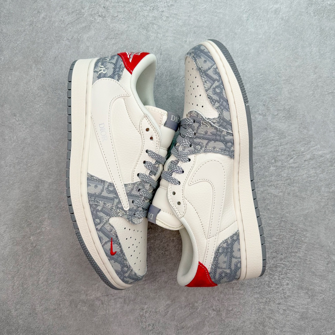 图片[3]-TS x Air Jordan AJ1 Low 倒钩低帮联名定制配色 XY2688-113 原厂内置气垫魔块 A模大底 头层小牛皮 鞋舌AJ原厂专用牛津布+AJ专用反口珍珠布+原厂无杂质高弹内里海棉+特殊封边弹力鞋带 尺码：36 36.5 37.5 38 38.5 39 40 40.5 41 42 42.5 43 44 44.5 45 46 47.5-选品中心