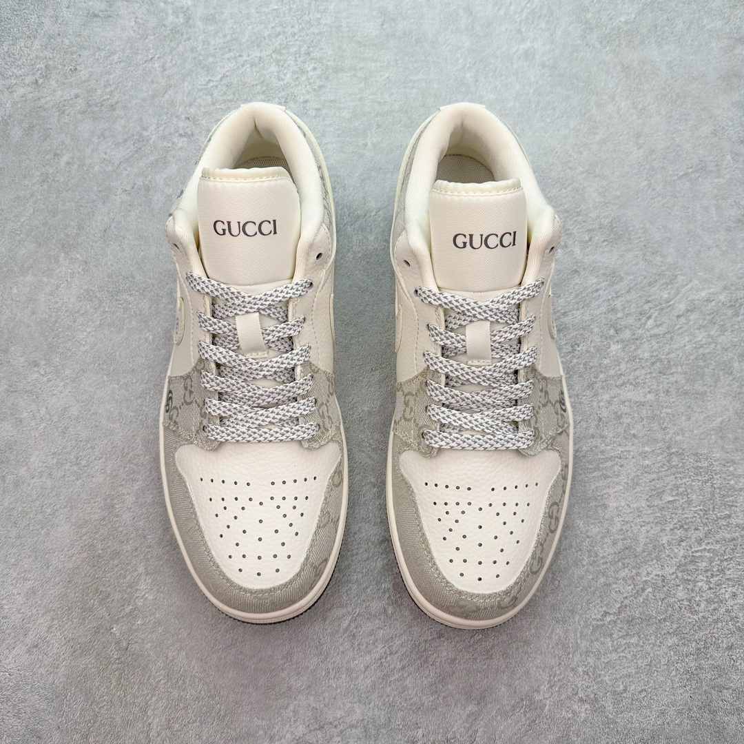 图片[2]-Air Jordan AJ1 Low 低帮系列定制配色 DM5688-101 原厂内置气垫魔块 A模大底 头层小牛皮 鞋舌AJ原厂专用牛津布+AJ专用反口珍珠布+原厂无杂质高弹内里海棉+特殊封边弹力鞋带 尺码：36 36.5 37.5 38 38.5 39 40 40.5 41 42 42.5 43 44 44.5 45 46-选品中心