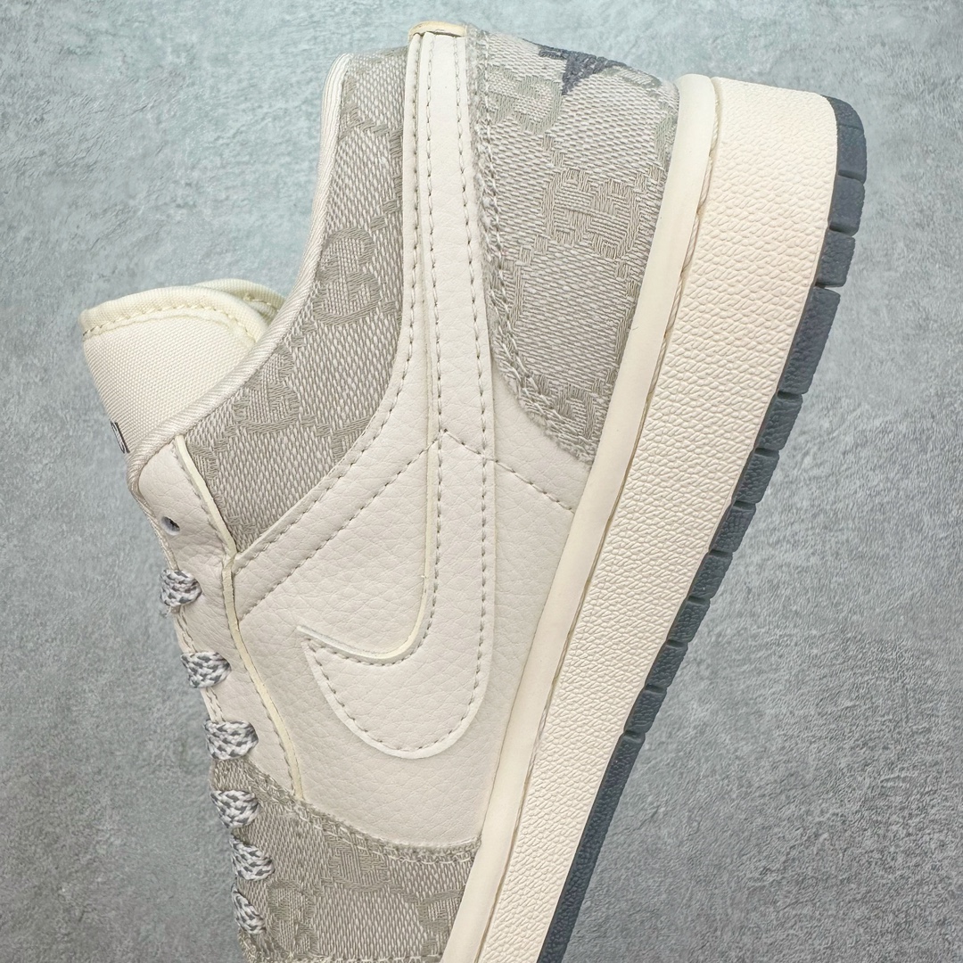 图片[7]-Air Jordan AJ1 Low 低帮系列定制配色 DM5688-101 原厂内置气垫魔块 A模大底 头层小牛皮 鞋舌AJ原厂专用牛津布+AJ专用反口珍珠布+原厂无杂质高弹内里海棉+特殊封边弹力鞋带 尺码：36 36.5 37.5 38 38.5 39 40 40.5 41 42 42.5 43 44 44.5 45 46-选品中心