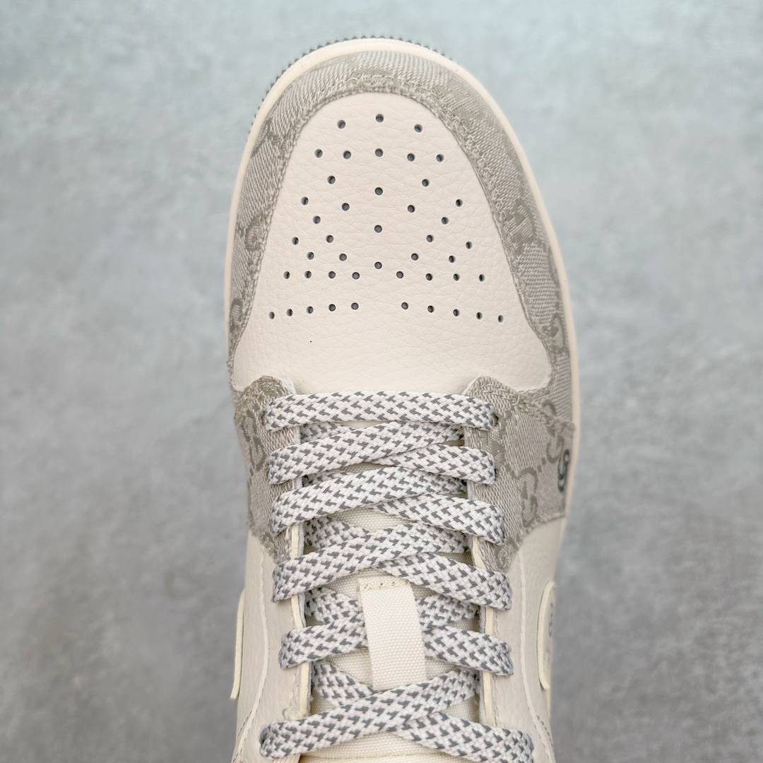 图片[4]-Air Jordan AJ1 Low 低帮系列定制配色 DM5688-101 原厂内置气垫魔块 A模大底 头层小牛皮 鞋舌AJ原厂专用牛津布+AJ专用反口珍珠布+原厂无杂质高弹内里海棉+特殊封边弹力鞋带 尺码：36 36.5 37.5 38 38.5 39 40 40.5 41 42 42.5 43 44 44.5 45 46-选品中心