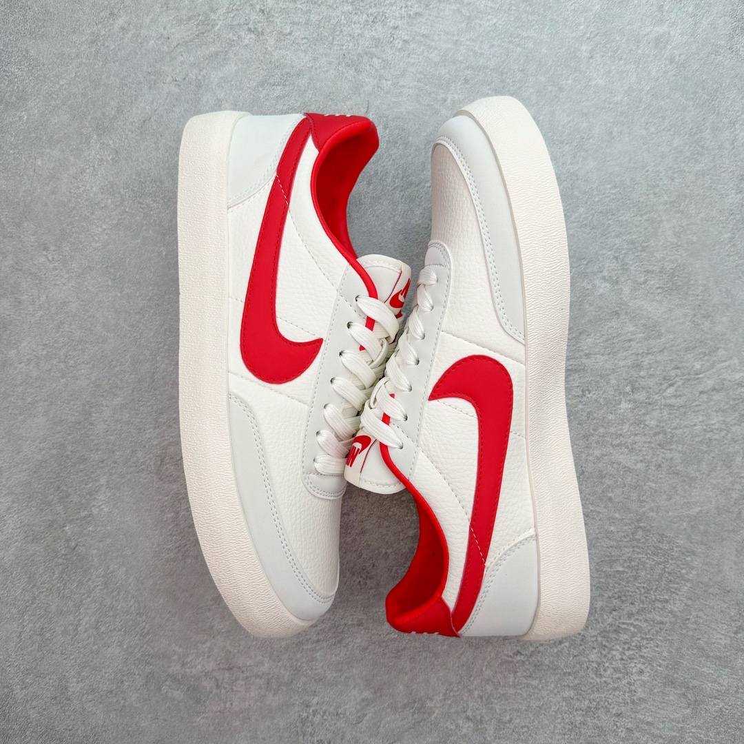 图片[3]-J.Crew x NK Killshot II Leather 联名复古板鞋 HQ1657-100 采用米白色皮革制作鞋身 Swoosh 点缀其中 最后搭载棕色生胶大底 流露出满满的复古气气息 尺码：36 36.5 37.5 38 38.5 39 40 40.5 41 42 42.5 43 44-选品中心