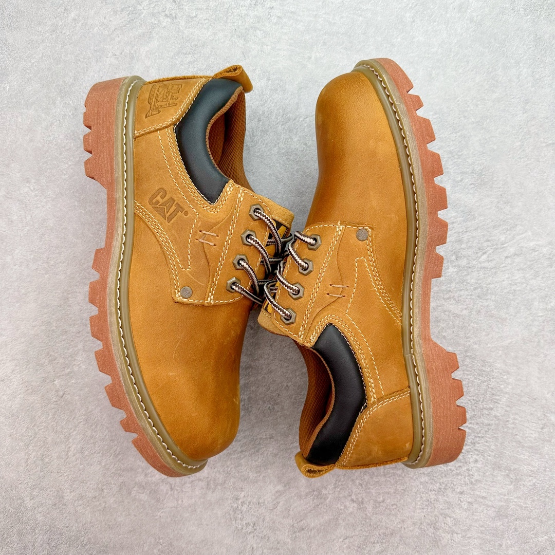 图片[3]-CAT卡特 户外工装轻底休闲马丁靴系列 广东大厂品质 全新工艺升级 全鞋真牛皮材料 大底到五金都是代工厂原材料制作 同原版固特异永不开胶工艺 好货不杀猪 首单质量严格把控 全网独家首发 品质毋庸置疑 全套官网统一包装 今年冬季防寒户外专用 日常随意搭配 尺码：39 40 41 42 43 44（ 皮鞋码）-选品中心