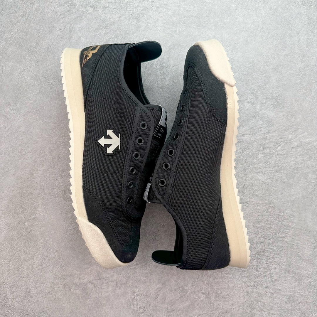 图片[3]-＃纯原 DESCENTE CHRON 迪桑特复古运动一脚蹬帆布鞋透气休闲鞋 轻松方便的一脚蹬设计 搭配轻质弹性鞋底 脚感舒适 简洁的帆布鞋面设计适用于多场景穿搭 尺码：36 36.5 37.5 38 38.5 39 40 40.5 41 42 42.5 43 44 44.5 45-选品中心