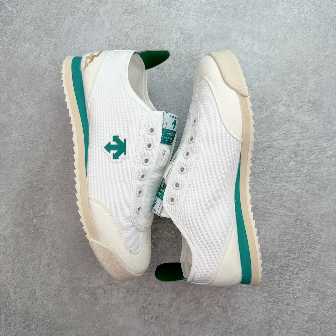 图片[3]-＃纯原 DESCENTE CHRON 迪桑特复古运动一脚蹬帆布鞋透气休闲鞋 轻松方便的一脚蹬设计 搭配轻质弹性鞋底 脚感舒适 简洁的帆布鞋面设计适用于多场景穿搭 尺码：36 36.5 37.5 38 38.5 39 40 40.5 41 42 42.5 43 44 44.5 45-选品中心