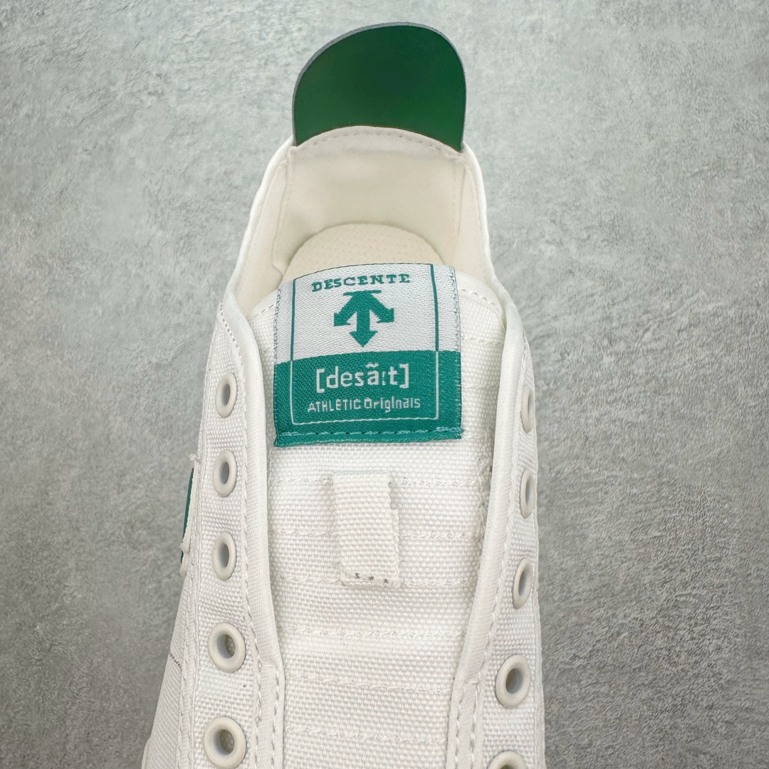 图片[5]-＃纯原 DESCENTE CHRON 迪桑特复古运动一脚蹬帆布鞋透气休闲鞋 轻松方便的一脚蹬设计 搭配轻质弹性鞋底 脚感舒适 简洁的帆布鞋面设计适用于多场景穿搭 尺码：36 36.5 37.5 38 38.5 39 40 40.5 41 42 42.5 43 44 44.5 45-选品中心