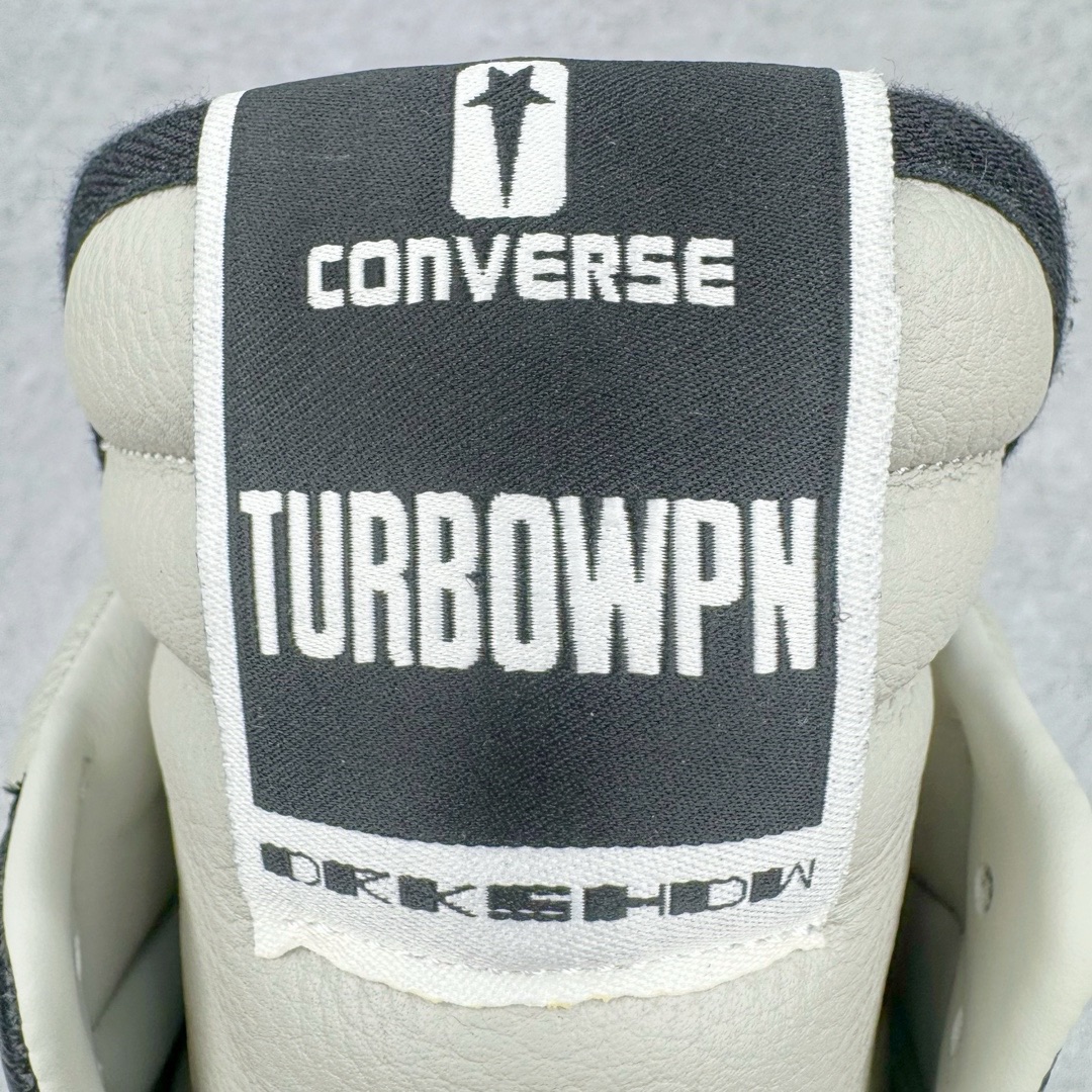 图片[17]-＃DG纯原 Rick Owens FogachineGeobasket 瑞克·欧文斯高帮皮面时尚运动板鞋 灰黑 二级市场已经7K以上 平台客户随意卖四位数 RO广东原厂出品 纯原天花板 原版一比一复刻 冲正绝不翻车 还原度达到百分之98以上 原楦开发纸版版型 ZP拆解原版1：1复模裁片纸版 力求做到0错位 这样才能达到和zp一致的鞋型味道 采用进口cnc数控机床开发对版独家tpu奶香大底 区别于市场所有版本 zp同源全头层粒面小牛皮 达到和zp一致手感 原厂进口细纹布 万邦订购原厂高弹粉红色海绵 内里搭配软质细腻羊皮 TPU高密度大底 软硬度透光度高已经测试和原版一致 尺码：36 37 38 39 40 41 42 43 44 45 46-选品中心