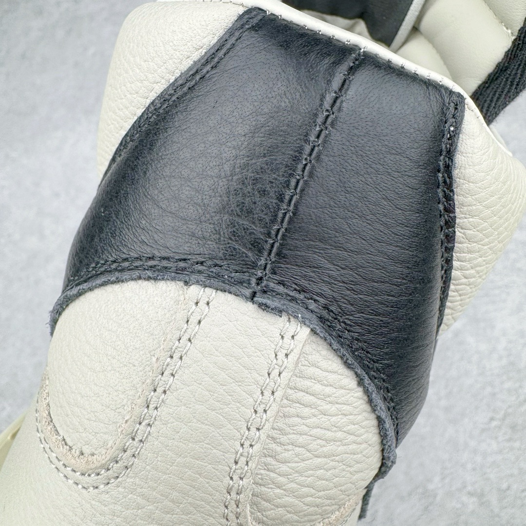 图片[13]-＃DG纯原 Rick Owens FogachineGeobasket 瑞克·欧文斯高帮皮面时尚运动板鞋 灰黑 二级市场已经7K以上 平台客户随意卖四位数 RO广东原厂出品 纯原天花板 原版一比一复刻 冲正绝不翻车 还原度达到百分之98以上 原楦开发纸版版型 ZP拆解原版1：1复模裁片纸版 力求做到0错位 这样才能达到和zp一致的鞋型味道 采用进口cnc数控机床开发对版独家tpu奶香大底 区别于市场所有版本 zp同源全头层粒面小牛皮 达到和zp一致手感 原厂进口细纹布 万邦订购原厂高弹粉红色海绵 内里搭配软质细腻羊皮 TPU高密度大底 软硬度透光度高已经测试和原版一致 尺码：36 37 38 39 40 41 42 43 44 45 46-选品中心