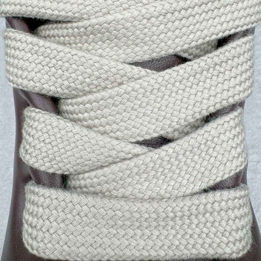 图片[13]-＃DG纯原 Rick Owens FW23 LUXOR 瑞克·欧文斯低帮皮面时尚运动板鞋面包鞋 摩卡棕 二级市场已经7K以上 平台客户随意卖四位数 RO广东原厂出品 纯原天花板 原版一比一复刻 冲正绝不翻车 还原度达到百分之98以上 原楦开发纸版版型 ZP拆解原版1：1复模裁片纸版 力求做到0错位 这样才能达到和zp一致的鞋型味道 采用进口cnc数控机床开发对版独家tpu奶香大底 区别于市场所有版本 zp同源定制尼龙布 达到和zp一致手感 原厂进口细纹布 万邦订购原厂高弹粉红色海绵 内里搭配软质细腻羊皮 TPU高密度大底 软硬度透光度高已经测试和原版一致 尺码：36 37 38 39 40 41 42 43 44 45 46-选品中心