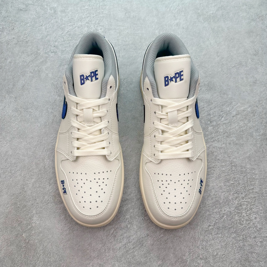 图片[2]-Air Jordan AJ1 Low 低帮系列定制配色 JJ8688-004 原厂内置气垫魔块 A模大底 头层小牛皮 鞋舌AJ原厂专用牛津布+AJ专用反口珍珠布+原厂无杂质高弹内里海棉+特殊封边弹力鞋带 尺码：36 36.5 37.5 38 38.5 39 40 40.5 41 42 42.5 43 44 44.5 45 46-选品中心