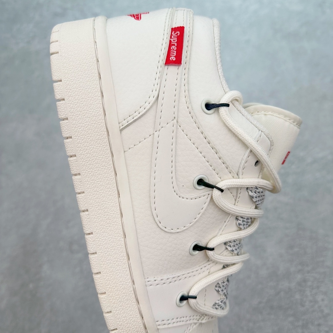 图片[6]-Air Jordan AJ1 Low 低帮系列定制配色 SJ9950-017 原厂内置气垫魔块 A模大底 头层小牛皮 鞋舌AJ原厂专用牛津布+AJ专用反口珍珠布+原厂无杂质高弹内里海棉+特殊封边弹力鞋带 尺码：36 36.5 37.5 38 38.5 39 40 40.5 41 42 42.5 43 44 44.5 45 46-选品中心