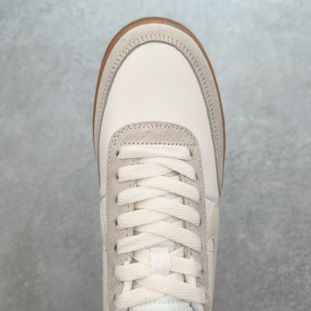 图片[4]-J.Crew x NK Killshot II Leather 联名复古板鞋 FZ5630-101 采用米白色皮革制作鞋身 Swoosh 点缀其中 最后搭载棕色生胶大底 流露出满满的复古气气息 尺码：36 36.5 37.5 38 38.5 39 40 40.5 41 42 42.5 43 44-选品中心