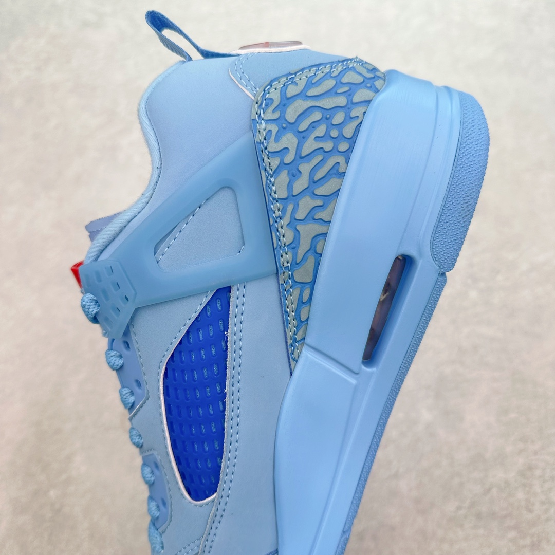 图片[7]-＃纯原福利 Jordan Spizike Low AJ复古低帮篮球鞋 这款鞋子著名导演斯派克李的Jordan Spizike专属 预计于明年夏季推出全新低帮版本 将包括三款配色 经典爆裂纹非常复古 两款配色分别以大学红和黑曜石蓝进行区分 鞋身设计中依旧带有大象爆裂纹、鞋侧束带、塑胶网布等经典元素 之后 在鞋舌、内衬以及鞋底等位置缀以大学红和黑曜石蓝搭配 带来全新造型 尺码：36 36.5 37.5 38 38.5 39 40 40.5 41 42 42.5 43 44 44.5 45 46 47.5-选品中心