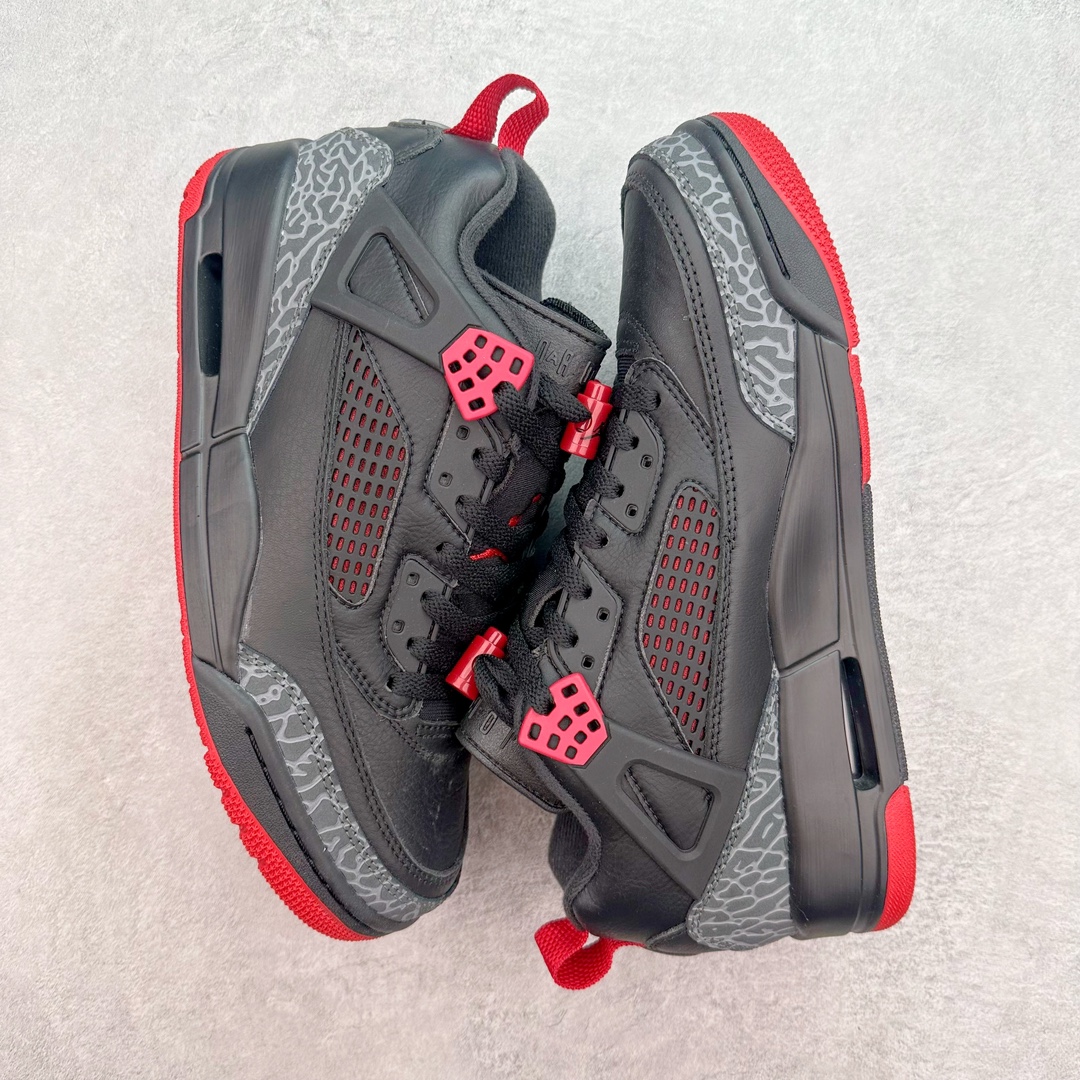 图片[3]-＃纯原福利 Jordan Spizike Low AJ复古低帮篮球鞋 这款鞋子著名导演斯派克李的Jordan Spizike专属 预计于明年夏季推出全新低帮版本 将包括三款配色 经典爆裂纹非常复古 两款配色分别以大学红和黑曜石蓝进行区分 鞋身设计中依旧带有大象爆裂纹、鞋侧束带、塑胶网布等经典元素 之后 在鞋舌、内衬以及鞋底等位置缀以大学红和黑曜石蓝搭配 带来全新造型 尺码：36 36.5 37.5 38 38.5 39 40 40.5 41 42 42.5 43 44 44.5 45 46 47.5-选品中心