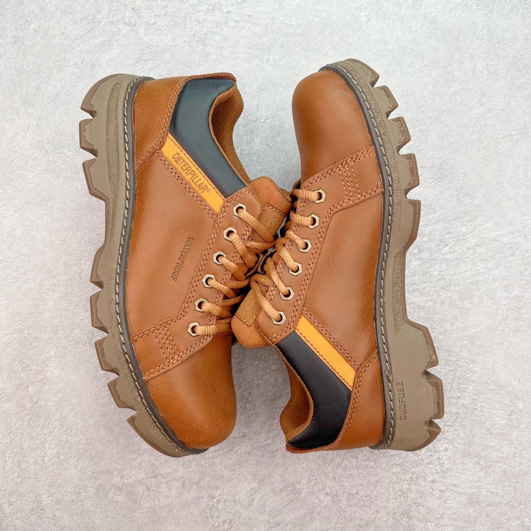 图片[3]-CAT/卡特 硬汉推土机品牌 官方同步 GORE-TEX户外休闲工装轻底防水鞋 广东全新工艺升级 全鞋真牛皮材料 大底到五金都是代工厂原材料制作 同原版固特异永不开胶工艺 好货不杀猪 首单质量严格把控 某宝代购最畅销的产品 全网独家首发 品质毋庸置疑 全套官网统一包装 今年冬季防寒户外专用 日常随意搭配 尺码：39 40 41 42 43 44（皮鞋码）-选品中心