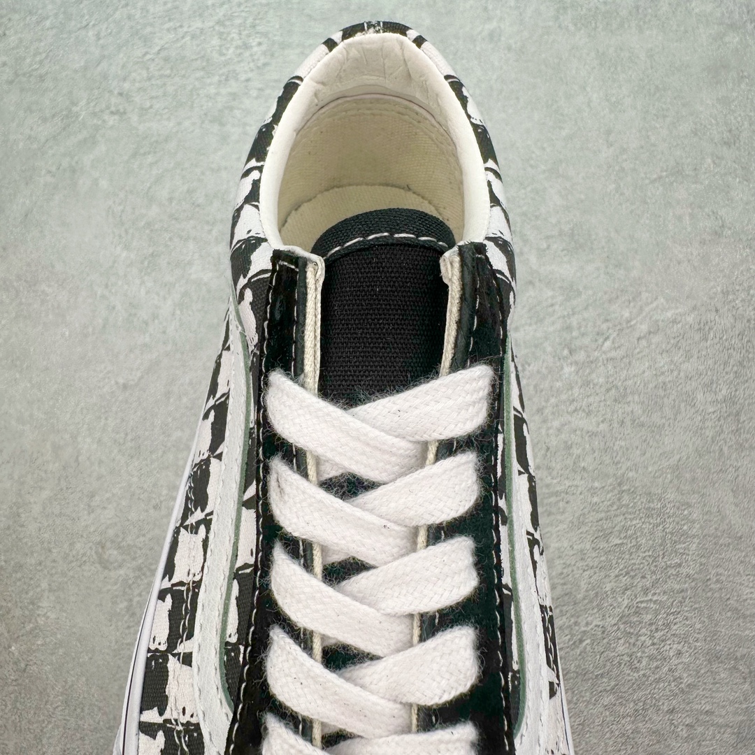 图片[5]-Vans Old Skool 黑白棋盘小熊 舒适百搭 防滑减震 休闲硫化板鞋 货号：VN000CR5BP9 尺码：35 36 36.5 37 38 38.5 39 40 40.5 41 42 42.5 43 44 45-选品中心