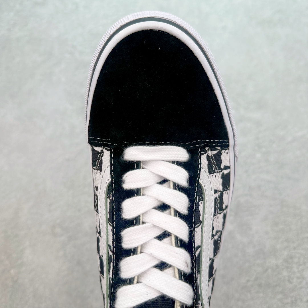 图片[4]-Vans Old Skool 黑白棋盘小熊 舒适百搭 防滑减震 休闲硫化板鞋 货号：VN000CR5BP9 尺码：35 36 36.5 37 38 38.5 39 40 40.5 41 42 42.5 43 44 45-选品中心