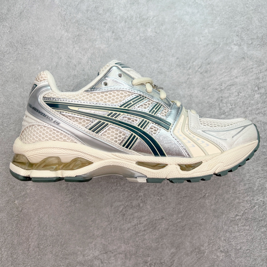 ＃ZX Asics Gel-Kayano K14 亚瑟士系列复古舒适织物合成革减震防滑耐磨低帮休闲跑步鞋 内卷时代 纯原品质 真标价格 市场顶级版本 原装纸板楦头开发 独家私模五层组合大底 原厂定制缓震硅胶加持 原盒原配 官方四联吊牌 一比一同步原鞋工艺和用料 鞋面原厂“三明治”多层网布 区别其他同价版本 鞋垫采用原厂OrthoLite欧索莱材质 非普通海玻璃鞋垫 后跟一样采用了GEL缓震胶 整体系列设计非常的科技感 锻炼跑步的同时让你一样时尚百搭 尺码：36 37 37.5 38 39 39.5 40 40.5 41.5 42 42.5 43.5 44 44.5 45-选品中心