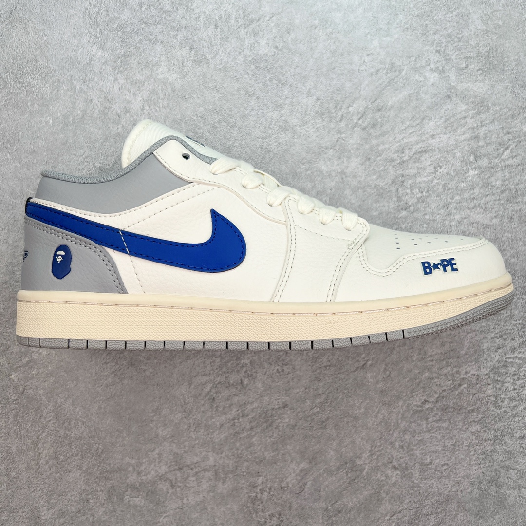 Air Jordan AJ1 Low 低帮系列定制配色 JJ8688-004 原厂内置气垫魔块 A模大底 头层小牛皮 鞋舌AJ原厂专用牛津布+AJ专用反口珍珠布+原厂无杂质高弹内里海棉+特殊封边弹力鞋带 尺码:36 36.5 37.5 38 38.5 39 40 40.5 41 42 42.5 43 44 44.5 45 46-选品中心