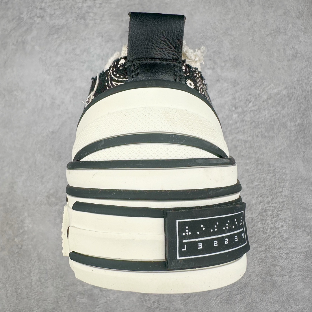 图片[8]-＃B版性价比 众明星网红上脚 吴建豪个人新锐品牌xVESSEL G.O.P. Low解构重叠厚底软木低帮百搭增高帆布硫化板鞋 支持扫码防伪标签特殊效果#升级厚实木塞内底#纯手工贴合多重围条硫化工艺#正确渐变效果原盒包装物#采用12蛊司厚实舒适帆布面料#流苏做旧复古效果 余文乐 蔡徐坤助攻款式 尺码：35 36 37 38 39 40 41 42 43 44 45-选品中心