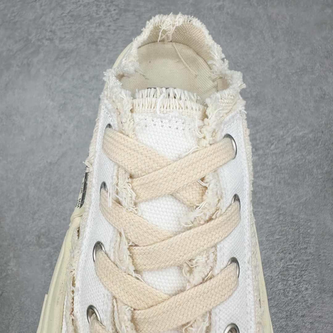 图片[6]-＃B版性价比 众明星网红上脚 吴建豪个人新锐品牌xVESSEL G.O.P. Low解构重叠厚底软木低帮百搭增高帆布硫化板鞋 支持扫码防伪标签特殊效果#升级厚实木塞内底#纯手工贴合多重围条硫化工艺#正确渐变效果原盒包装物#采用12蛊司厚实舒适帆布面料#流苏做旧复古效果 余文乐 蔡徐坤助攻款式 尺码：35 36 37 38 39 40 41 42 43 44 45-选品中心