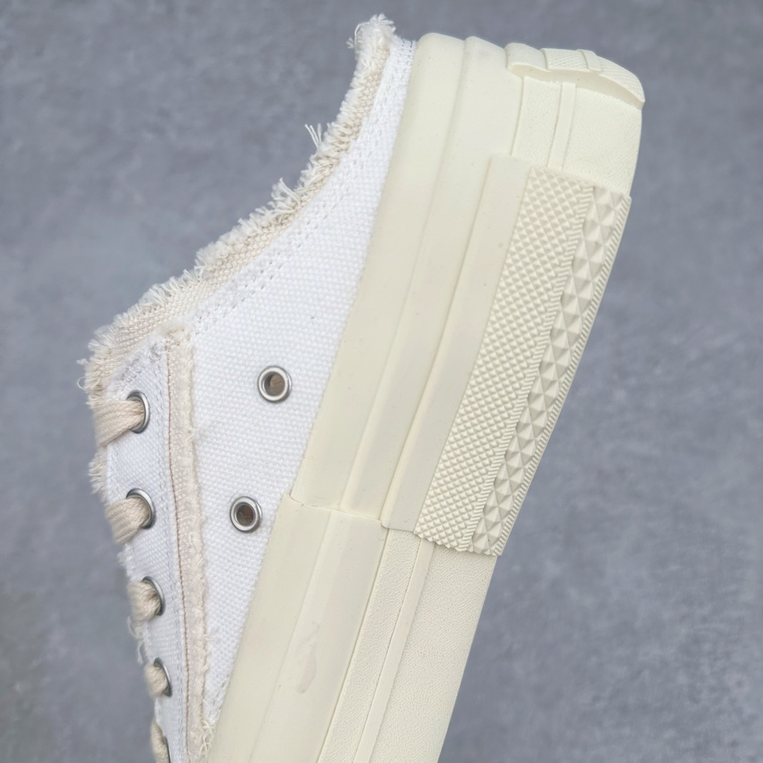 图片[5]-＃B版性价比 众明星网红上脚 吴建豪个人新锐品牌xVESSEL G.O.P. Low解构重叠厚底软木低帮百搭增高帆布硫化板鞋 支持扫码防伪标签特殊效果#升级厚实木塞内底#纯手工贴合多重围条硫化工艺#正确渐变效果原盒包装物#采用12蛊司厚实舒适帆布面料#流苏做旧复古效果 余文乐 蔡徐坤助攻款式 尺码：35 36 37 38 39 40 41 42 43 44 45-选品中心