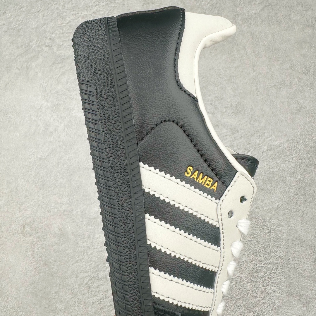 图片[6]-AD Original Samba OG 复古经典轻便板鞋 JP5682 这款桑巴鞋展示了高质量的工艺 带有装饰的超锁缝制和无缝的手感 柔软、柔软的皮革造型和标志性的3条纹完成了精致的外观 正规合身鞋带 鞋面上有绒面鞋垫 橡胶鞋底 享受正畸套筒软感 自50年代首次亮相以来就一直在赢得粉丝的青睐 尺码：36 36.5 37.5 38 38.5 39 40 40.5 41 42 42.5 43 44 44.5 45-选品中心
