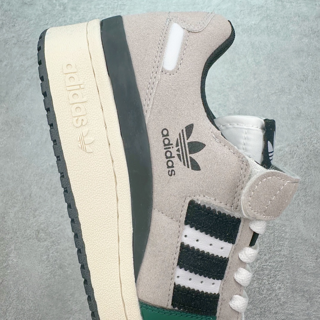 图片[6]-＃福利特价 AD Forum 84 Low OG 低帮百搭潮流休闲运动板鞋 以复古篮球鞋的外形为基础 采用皮革拼接 简约百搭 更加贴合舒适 中底内侧网格造型起到点睛之笔 外底橡胶 更显复古 尺码：36 36.5 37.5 38 38.5 39 40 40.5 41 42 42.5 43 44 44.5 45-选品中心