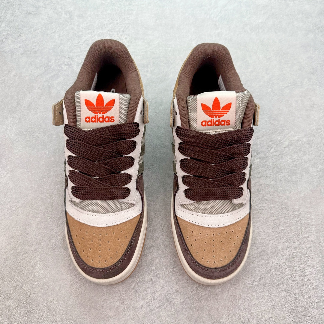 图片[2]-＃福利特价 AD Forum 84 Low OG 低帮百搭潮流休闲运动板鞋 以复古篮球鞋的外形为基础 采用皮革拼接 简约百搭 更加贴合舒适 中底内侧网格造型起到点睛之笔 外底橡胶 更显复古 尺码：36 36.5 37.5 38 38.5 39 40 40.5 41 42 42.5 43 44 44.5 45-选品中心