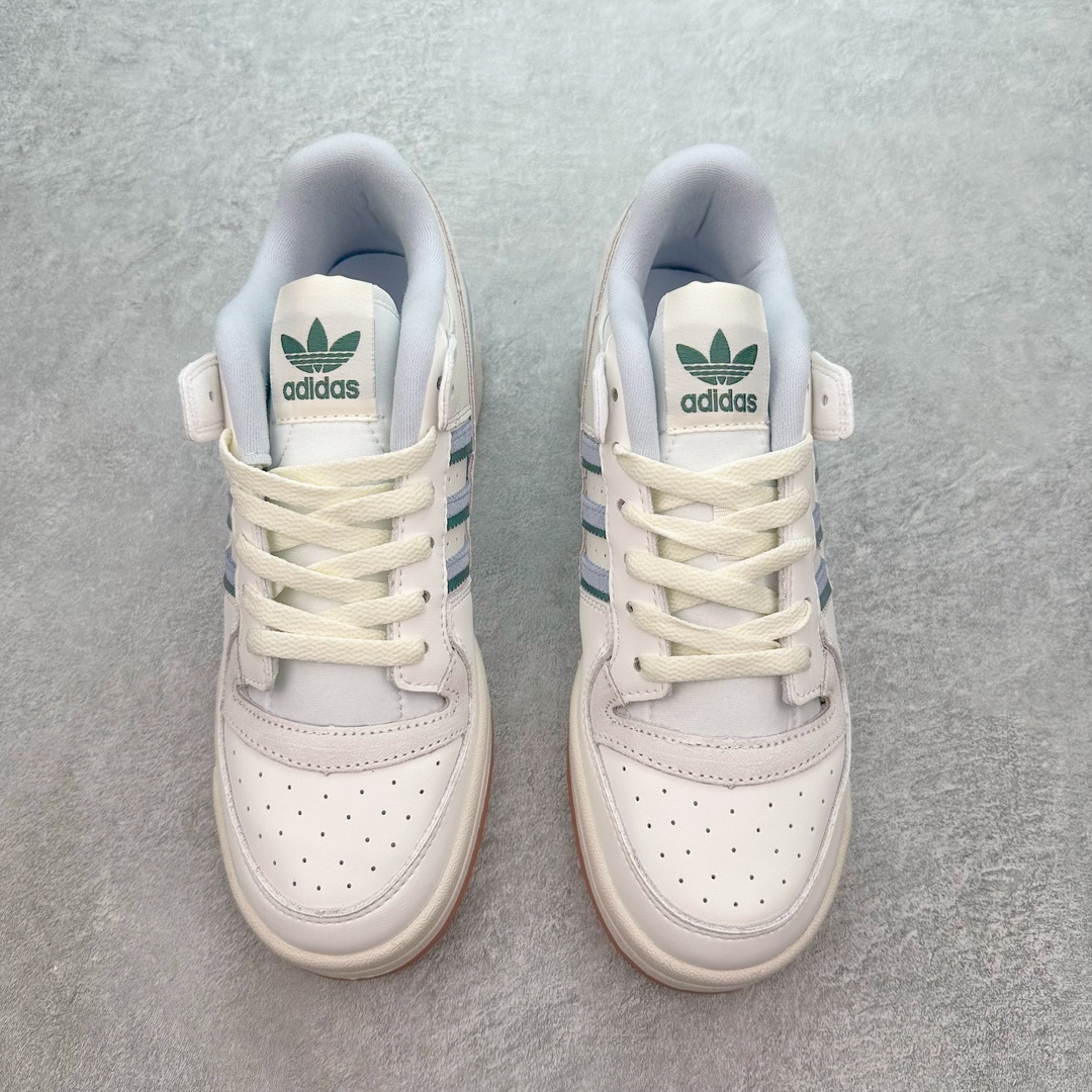 图片[2]-＃福利特价 AD Forum 84 Low OG 低帮百搭潮流休闲运动板鞋 以复古篮球鞋的外形为基础 采用皮革拼接 简约百搭 更加贴合舒适 中底内侧网格造型起到点睛之笔 外底橡胶 更显复古 尺码：36 36.5 37.5 38 38.5 39 40 40.5 41 42 42.5 43 44 44.5 45-选品中心